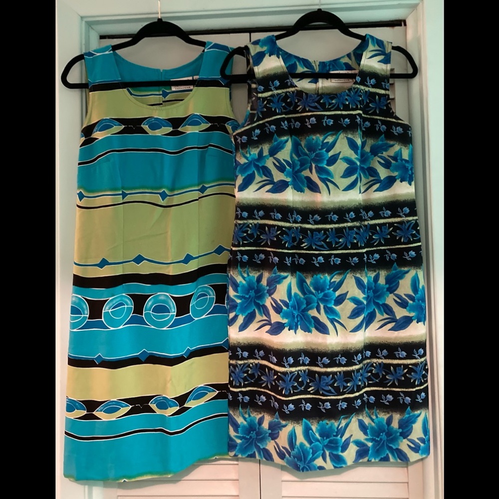 Two Kathie Lee Collection Shift Dress Bundle